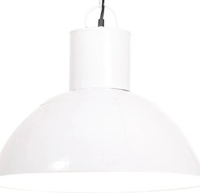 vidaXL kerek fehér függőlámpa 25 W 48 cm E27