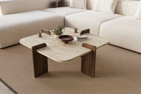 Poalla - Travertine, Walnut