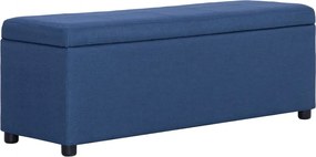 vidaXL kék poliészter pad tárolórekesszel 116 cm