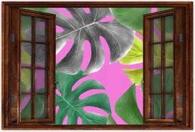 Poszterek 90x60 Levelek Monstery