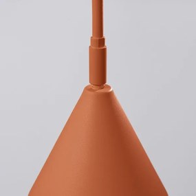 Sollux SL.1701 - Fali lámpa NOX 1xE14/10W/230V narancs