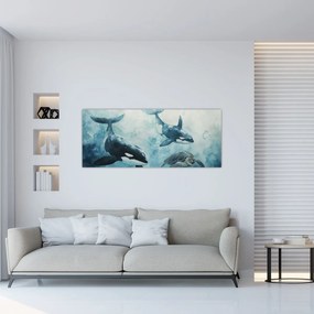 Kép - Víz alatti festmény (120x50 cm)