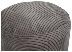 Téglavörös kordbársony puff Om 60 – SLOWDOWN