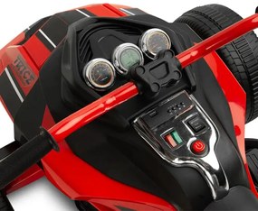 Elektromos 3 kerekű quad piros