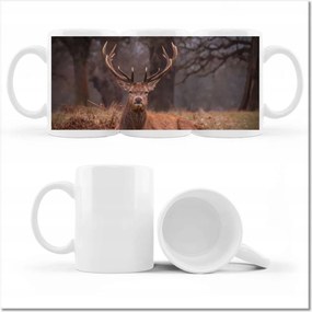 Szarvas mintás bögre Szarvas felszarvazott