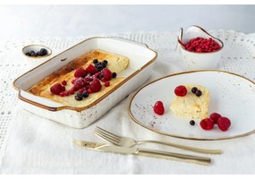 Mäser Gourmet tál Pintar Fehér barna pöttyök 9 x5,5 cm, S