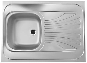 ALVEUS 1095618 - Konyhai mosogató CLASSIC 80x60 cm matt acél/szatén