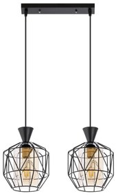 Csillár zsinóron 2xE27/60W/230V