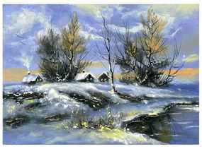 Kép 70x50 cm Winter – Wallity