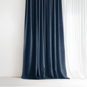 Goldea marbella dekoratív drapéria - tengerészkék 180x135 cm