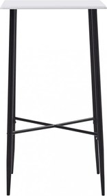 fehér MDF bárasztal 60 x 60 x 111 cm