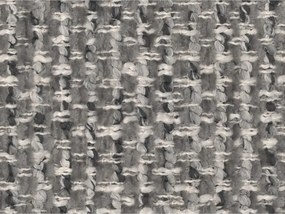 Szürke kárpitozott ágyneműtartós franciaágy ágyráccsal 180x200 cm Solange – Micadoni