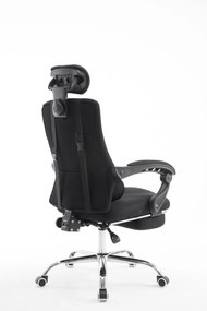 Fellow szövet irodai forgószék, dönthető háttámlával, lábtartóval, állítható fejtámlával