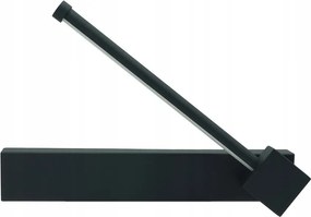 Fali lámpa IdeaLed fekete integrált Led fényforrás 6 W