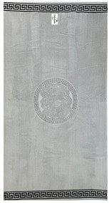 Poseidon szürke strandtörölköző