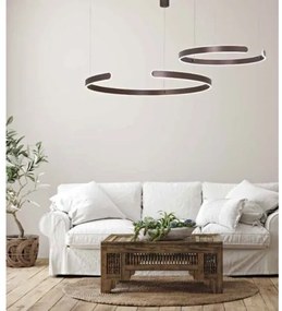 Zambelis 2013 - LED Dimmelhető csillár zsinóron LED/40W/230V barna