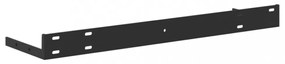 4 db tölgyszínű és fehér MDF lebegő fali polc 50 x 23 x 3,8 cm