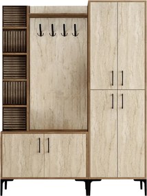 Viyana Da - Walnut, Travertine