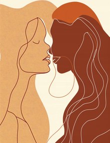 Poszter 50x65cm Érzékiség Szintetez