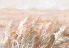 Fotótapéta Pampas fű Rét napfelkeltekor pasztell 312x219 +ragasztó