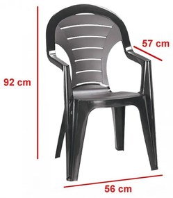 Lisbon 4+1 kerti bútor garnitúra szett