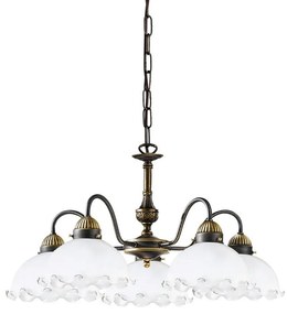 Kolarz 731.85.73 - Csillár láncon NONNA 5xE27/75W/230V