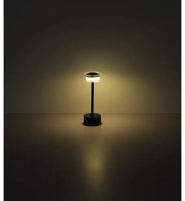 Globo 21026S - LED Dimmelhető asztali lámpa SHIRA LED/2,5W/3,7V 2700/4000/6500K fekete