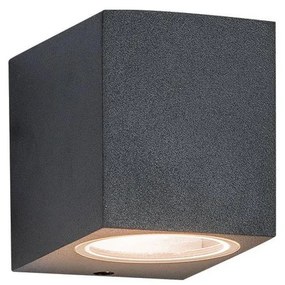 Zambelis E123 - Kültéri fali lámpa 1xGU10/15W/230V IP54 antracit