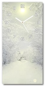 Téglalap alakú üvegóra Erdőben télen pl_zsp_30x60_f_103882841