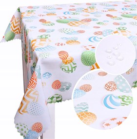 Abrosz Húsvéti Asztalra Fehér 240x140 Dekoratív Foltálló LM/25