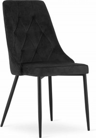AKCIÓ Fekete bársony ebédlőszék IMOLA II. osztály