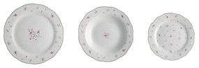 Nonna Rosa 18 db-os porcelán tányér készlet - Brandani