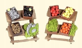 2 db Betlehem eladĂł stand, 8,0 x 7,0cm