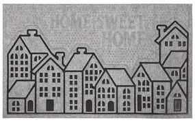 Domky szőnyeg, szürke, 45 x 75 cm