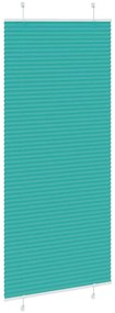 pliszírozott redőny Benzinzöld 95x200 cm szövetszélesség