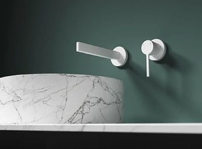 AREZZO design ELEGANT fali mosdócsaptelep, matt fehér