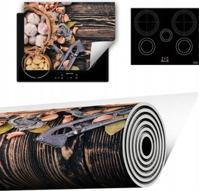 Vinyl Szőnyeg A Konyhába Több Hely 70x52 fokhagyma fa