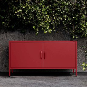 TV-szekrény lábakon ROSA, 1150 x 595 x 400 mm, Modern: piros