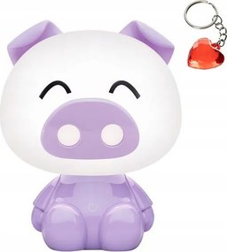 Gyerek Led asztali lámpa 3W Malac KDR-603B-PE Zuma Line