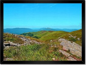 Poszterek keretben 40x30 Bieszczady