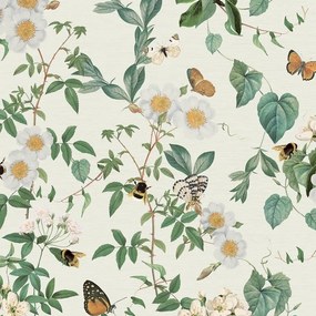 Arthouse Signature 2 Bumblebee Trail narancs-okkersárga leveles papír tapéta – 925502