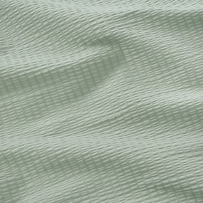 Goldea krepp ágyneműhuzat - zsálya színű 140 x 200 és 70 x 90 cm