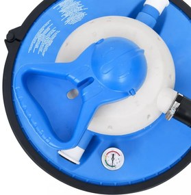 kék-fekete homokszűrős szivattyú 385 x 620 x 432 mm 200 W 25 L