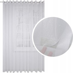 Függöny ezüstözött hálós átvezető 300x250 cm