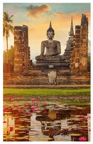 Poszter Buddha szobor a Sukhothai parkban