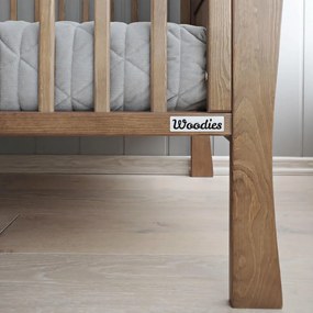 WO 2az1-ben Noble Cot Bed Vintage kiságy 140x70