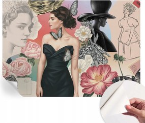 Öntapadós Dekoratív Fotótapéta Hálószobába Virágok és portrék 208x146