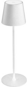 Platinet LED Dimmelhető kültéri asztali lámpa LED/4W/4000 mAh 3000/4000/5500K IP44 fehér PL0538