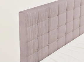 Lila ágyneműtartós boxspring ágy 180x200 cm Tasca – Maison de Rêve