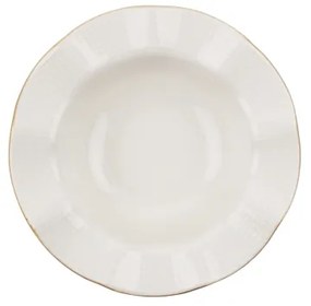 24 darabos étkészlet fehér/arany/porcelán